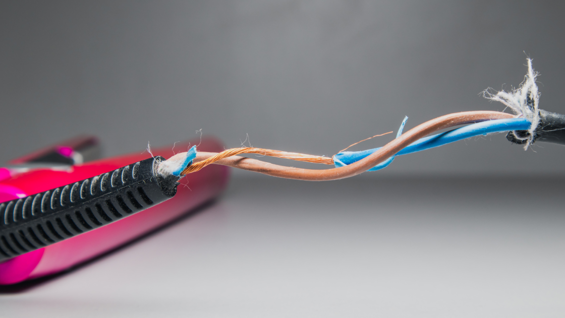 elektriciteitsdraad stuk